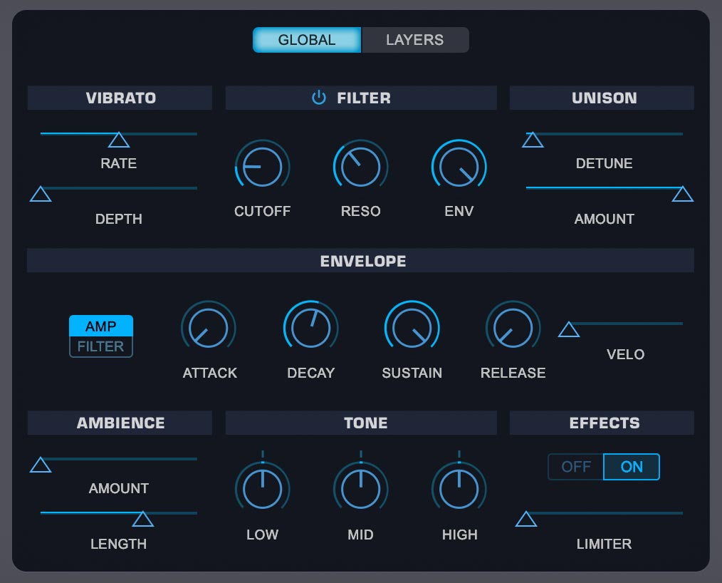 New Global Controls